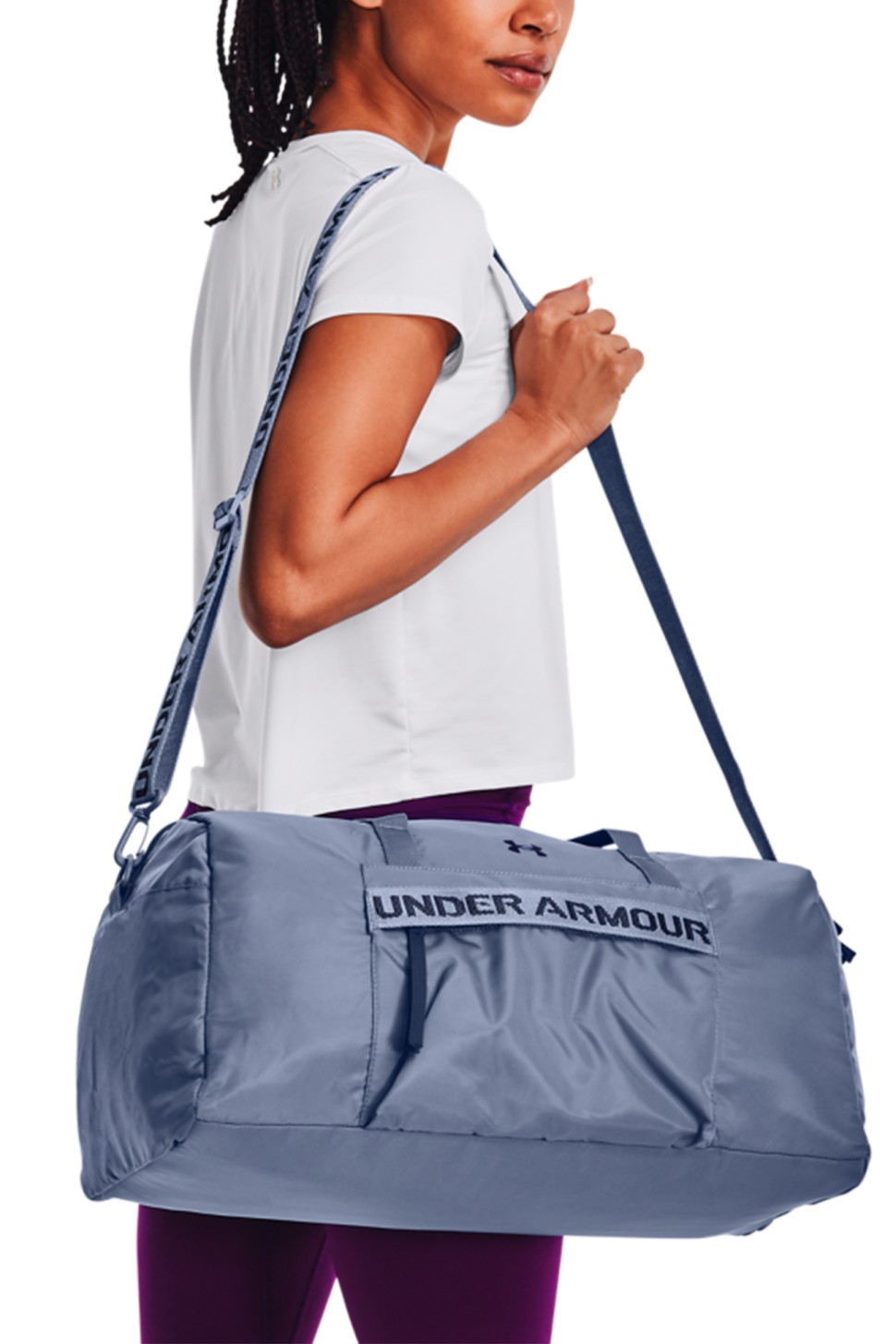 Сумка жіноча Under Armour UA Favorite Duffle фіолетова 1369212-767 — фото 7
