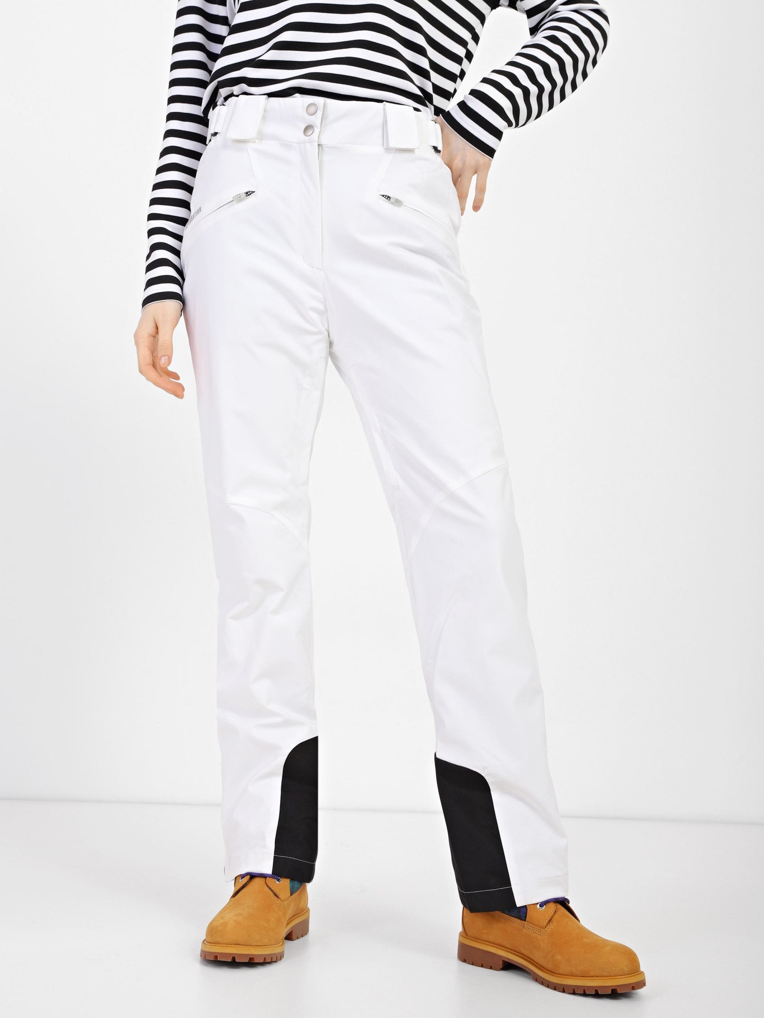 Штани гірськолижні жіночі WHS білі 562612-100 изображение 2