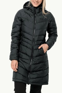 Куртка жіноча Jack Wolfskin SELENIUM COAT чорна 1202081-6000 изображение 2