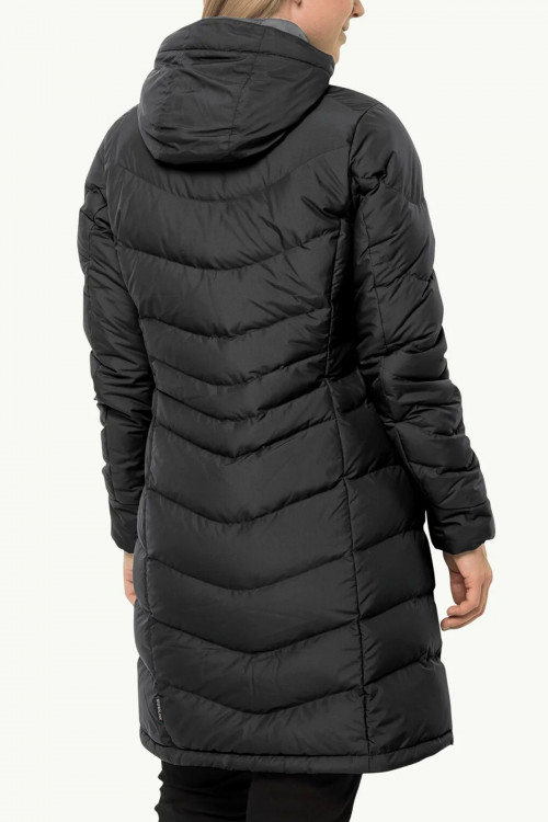 Куртка жіноча Jack Wolfskin SELENIUM COAT чорна 1202081-6000 изображение 3