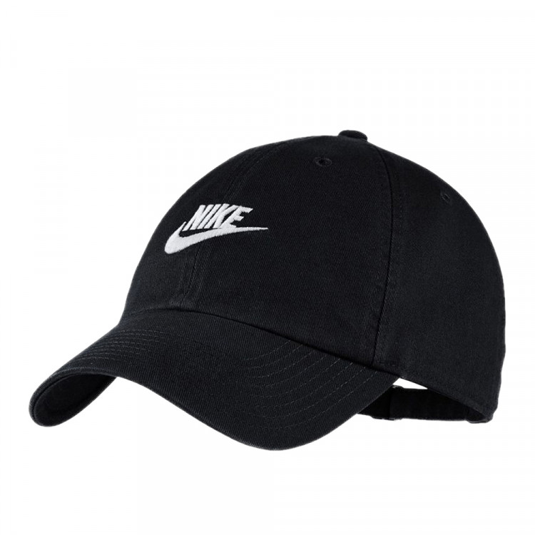 Бейсболка Nike U NSW H86 CAP FUTURA WASHED чорна 913011-010 изображение 1