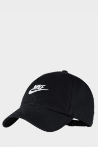 Бейсболка Nike U NSW H86 CAP FUTURA WASHED чорна 913011-010 изображение 2
