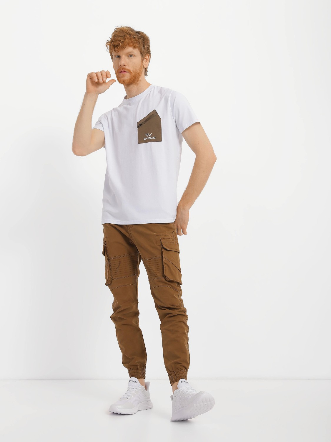 Футболка чоловіча Evoids Mason біла 552320-100 изображение 3