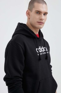 Толстовка чоловіча Adidas M ALL SZN G HDY чорна IC9771 изображение 7