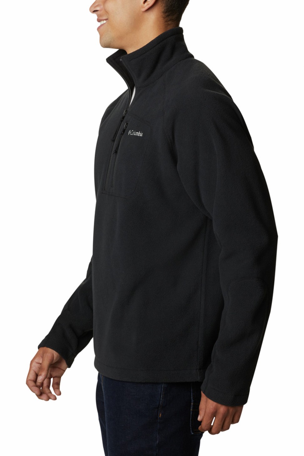 Джемпер чоловічий Columbia Fast Trek™ III Half Zip Fleece чорний 1553511-011 — фото 2