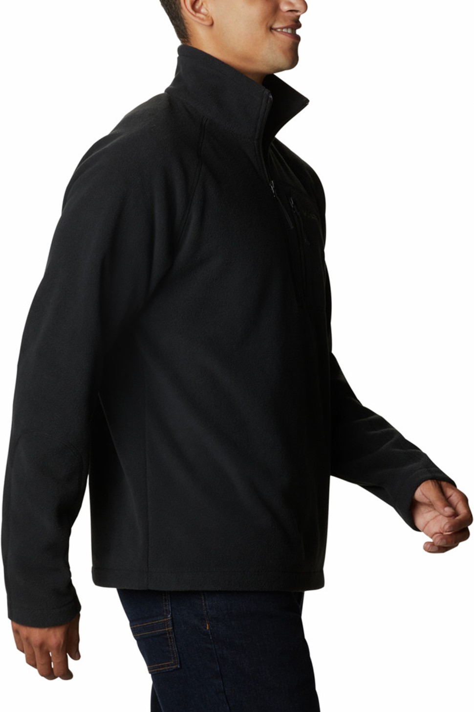 Джемпер чоловічий Columbia Fast Trek™ III Half Zip Fleece чорний 1553511-011 — фото 3