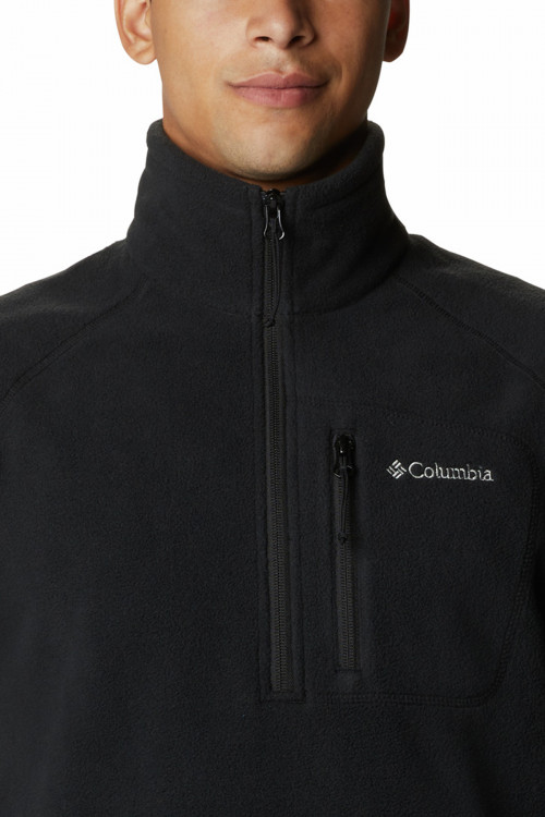 Джемпер мужской Columbia Fast Trek™ III Half Zip Fleece черный 1553511-011 изображение 5