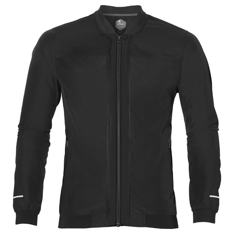 Ветровка мужская Asics Bomber Jacket черная 154593-0904 изображение 1