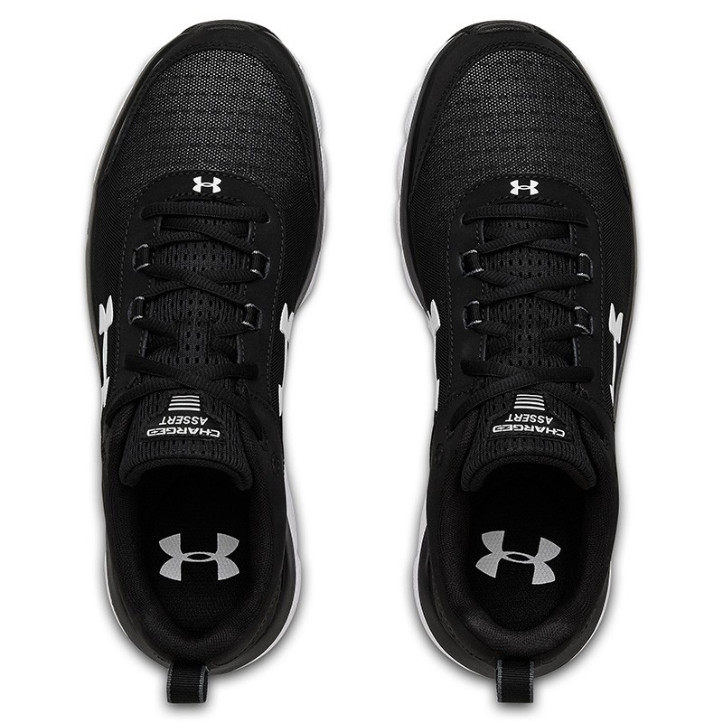 Кроссовки мужские Under Armour Charged Assert 8 черные 3021952-001 изображение 2
