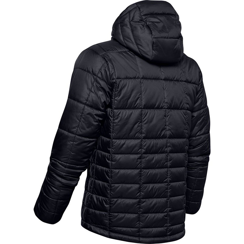 Куртка чоловіча Under Armour Insulated Hooded чорна 1342740-001 — фото 3