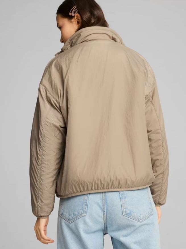 Куртка жіноча Puma Reversible Sherpa Jacket бежева 62648867 — фото 3