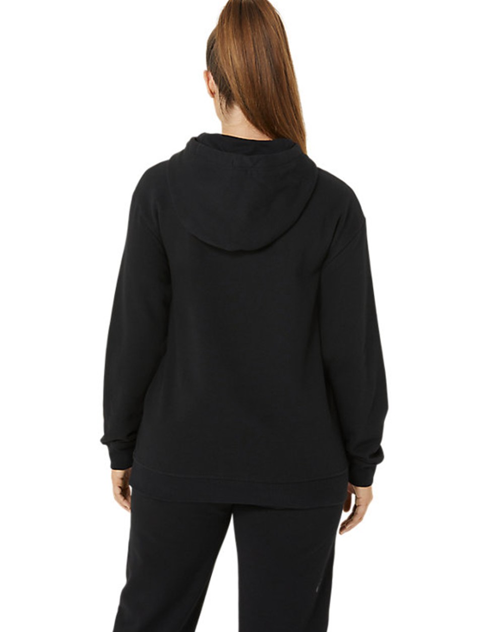 Толстовка жіноча Asics LOGO OTH HOODIE чорна 2032C845-002 — фото 3