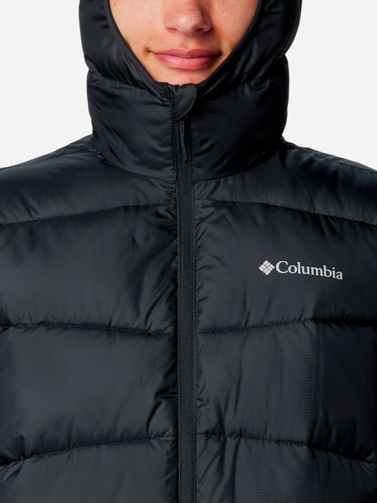 Куртка мужская Columbia Fivemile Butte™ II Hooded Jacket черная 2086911-010 изображение 3