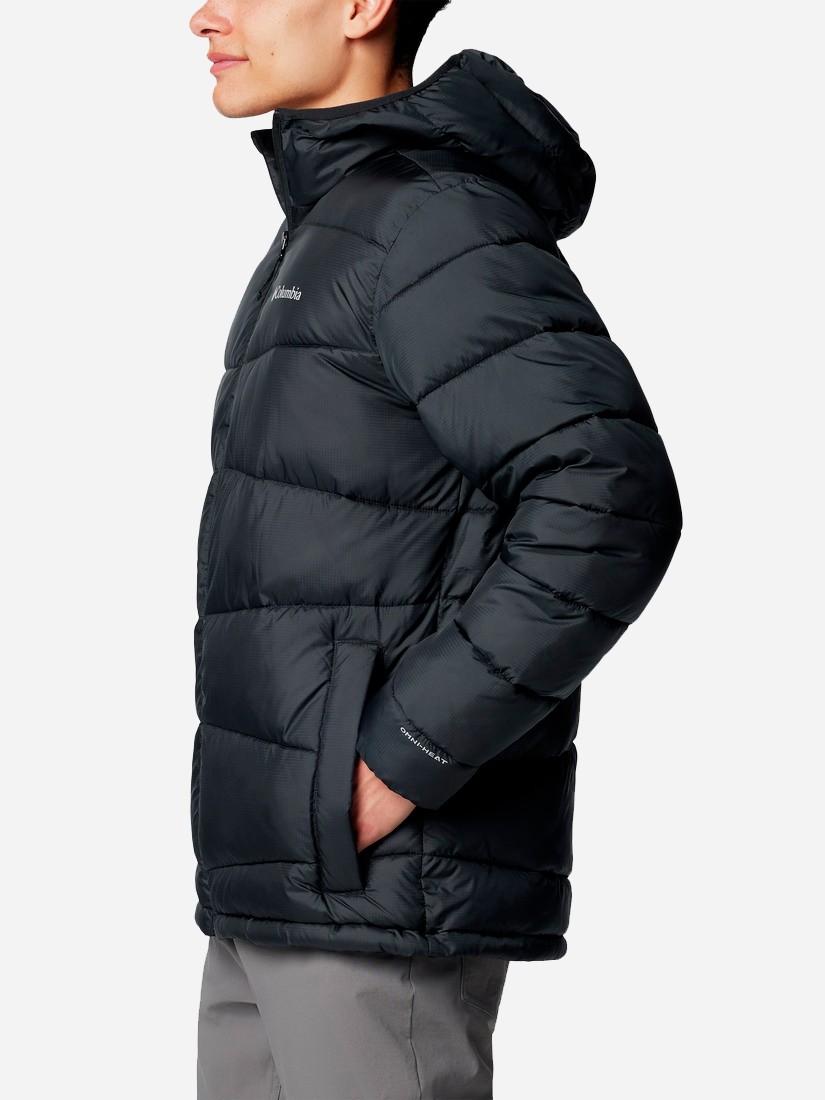 Куртка чоловіча Columbia Fivemile Butte™ II Hooded Jacket чорна 2086911-010 — фото 4