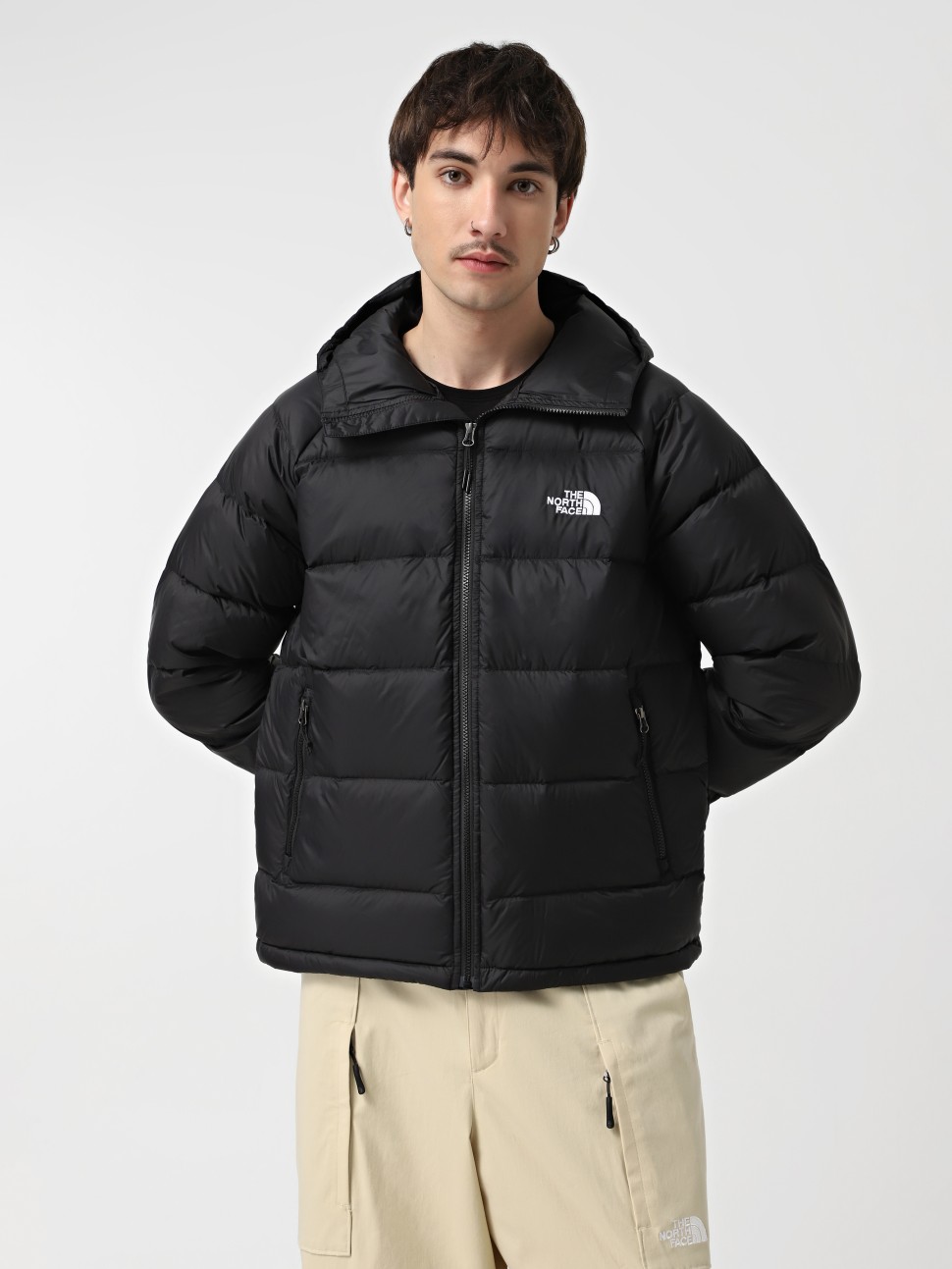 Пуховик чоловічий The North Face Hydrenalite чорний NF0A5GIEJK31 — фото 2