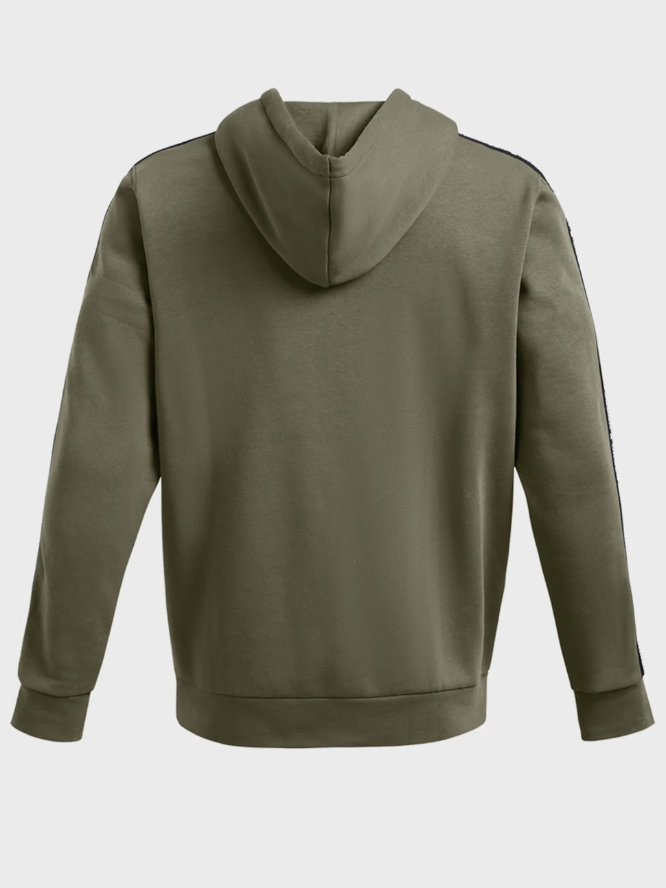 Толстовка чоловіча Under Armour UA Icon Fleece HD Taping оливкова 1389356-390 — фото 7