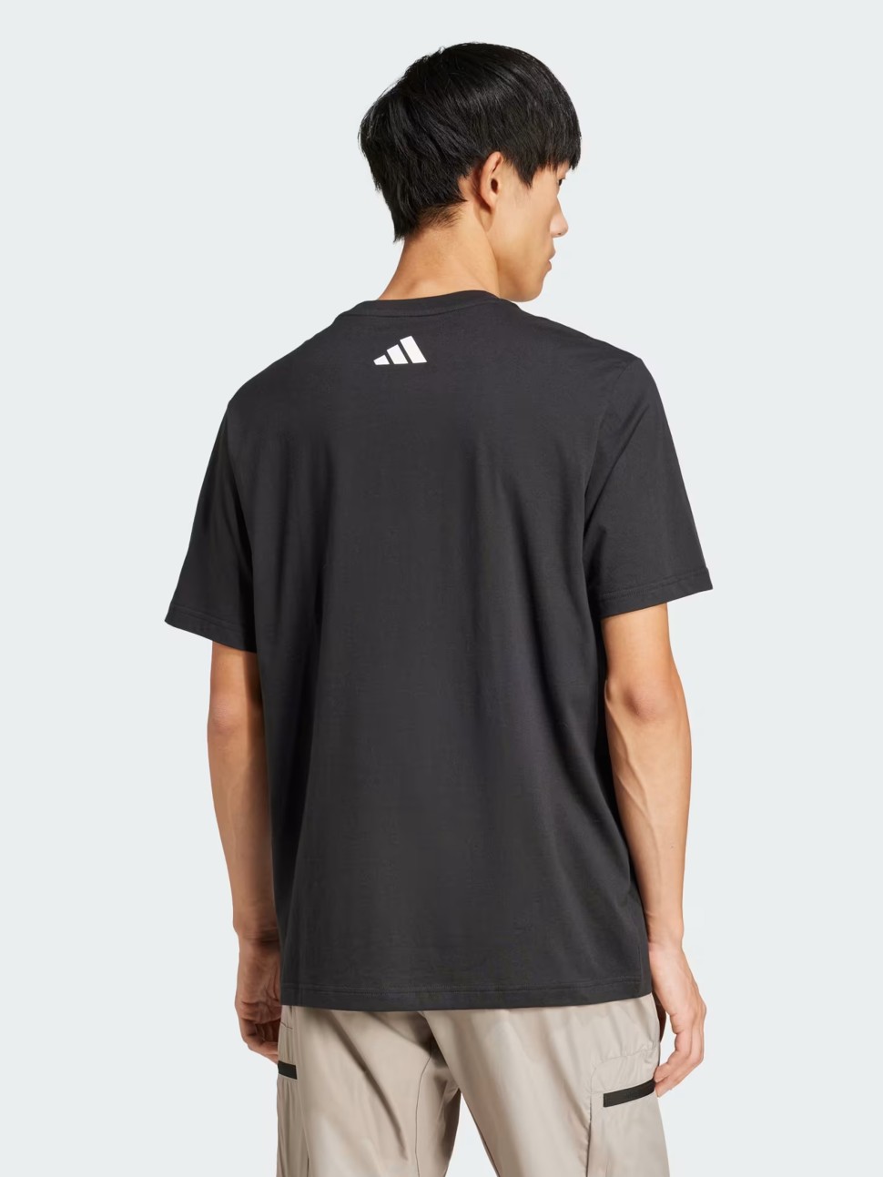 Футболка чоловіча Adidas M T CE LOGO T чорна JI6788 — фото 3