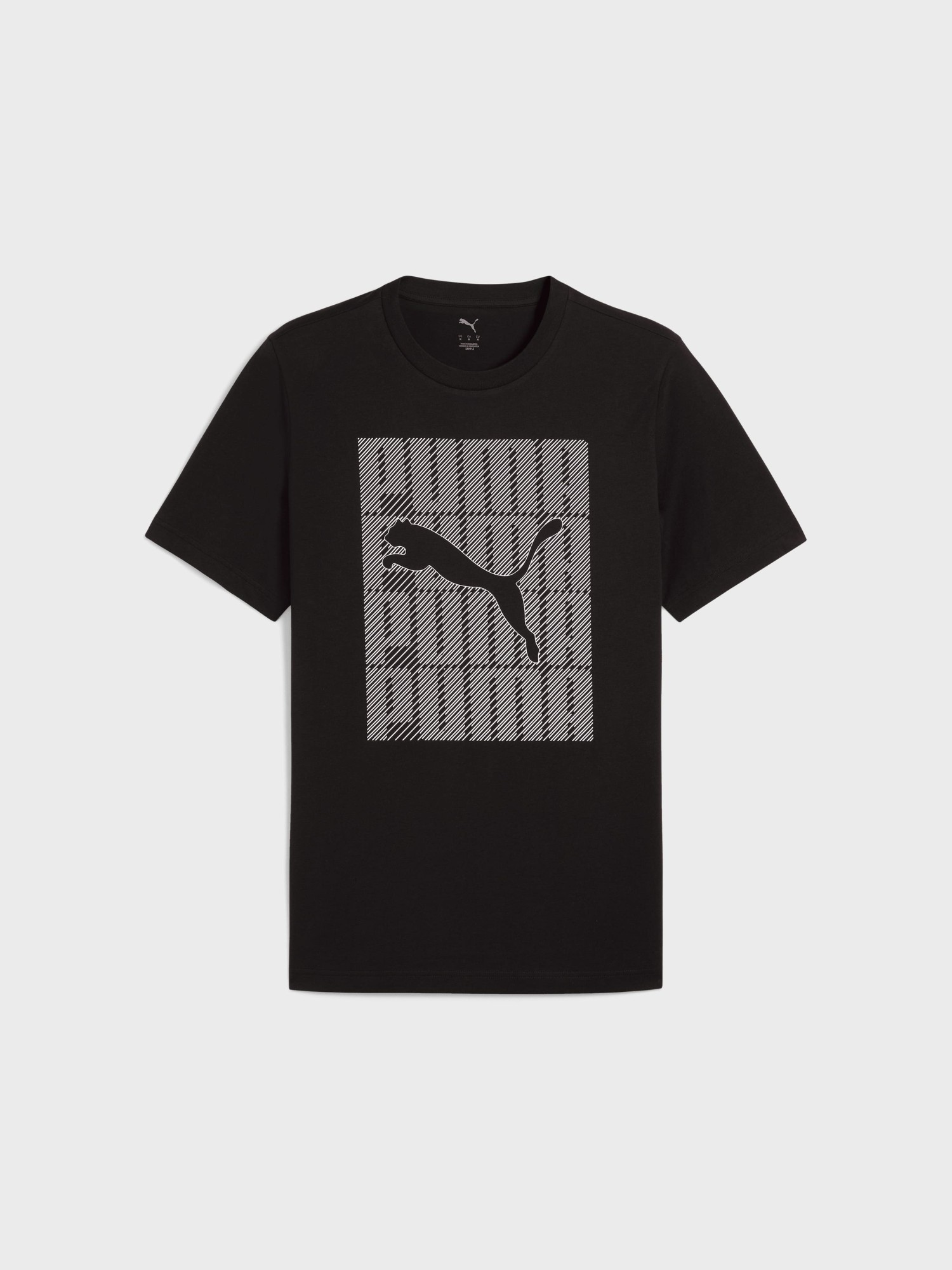 Футболка мужская Puma GRAPHICS Puma Wording Tee черная 68482501 изображение 5