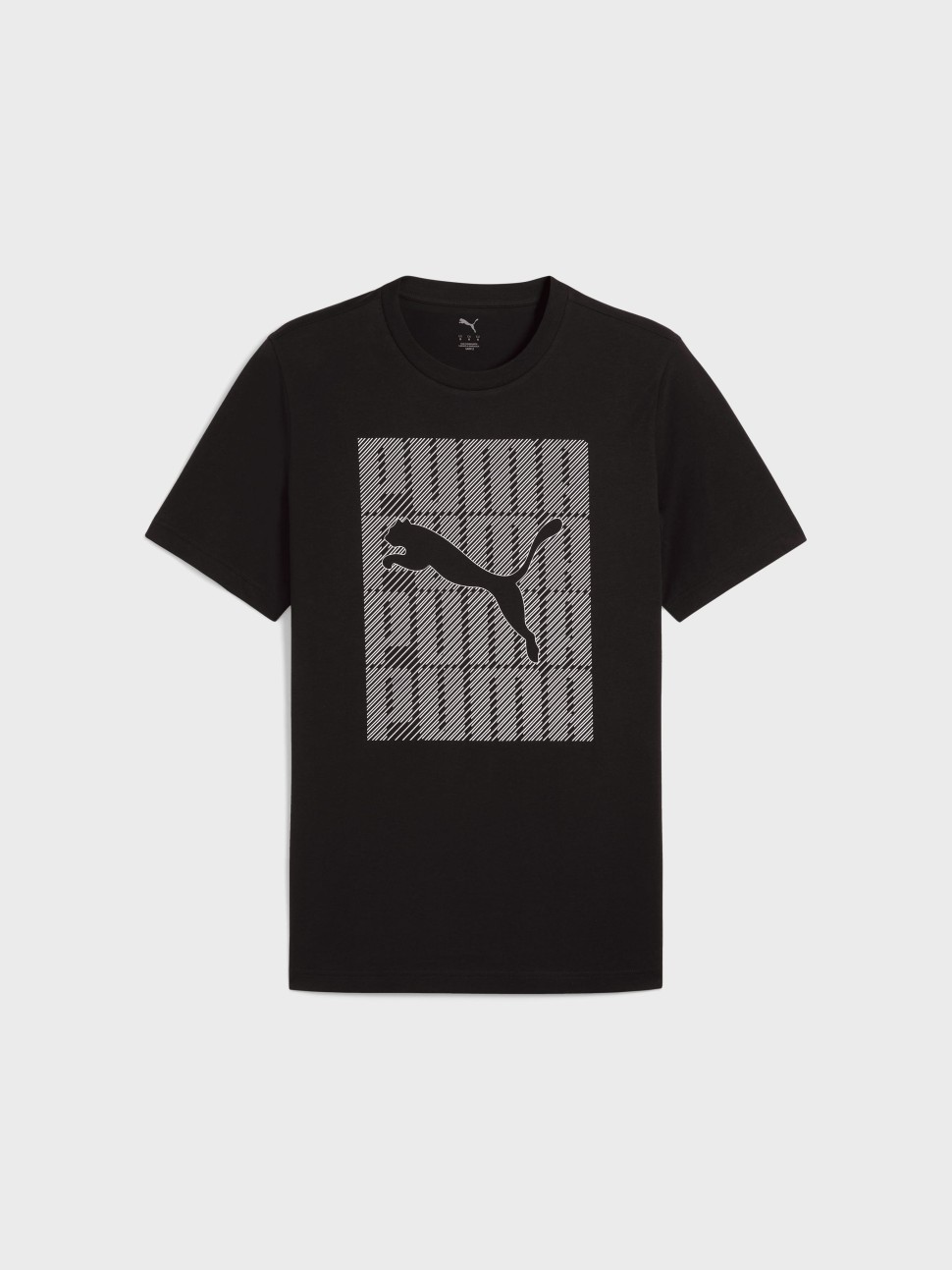 Футболка чоловіча Puma GRAPHICS Puma Wording Tee чорна 68482501 — фото 5