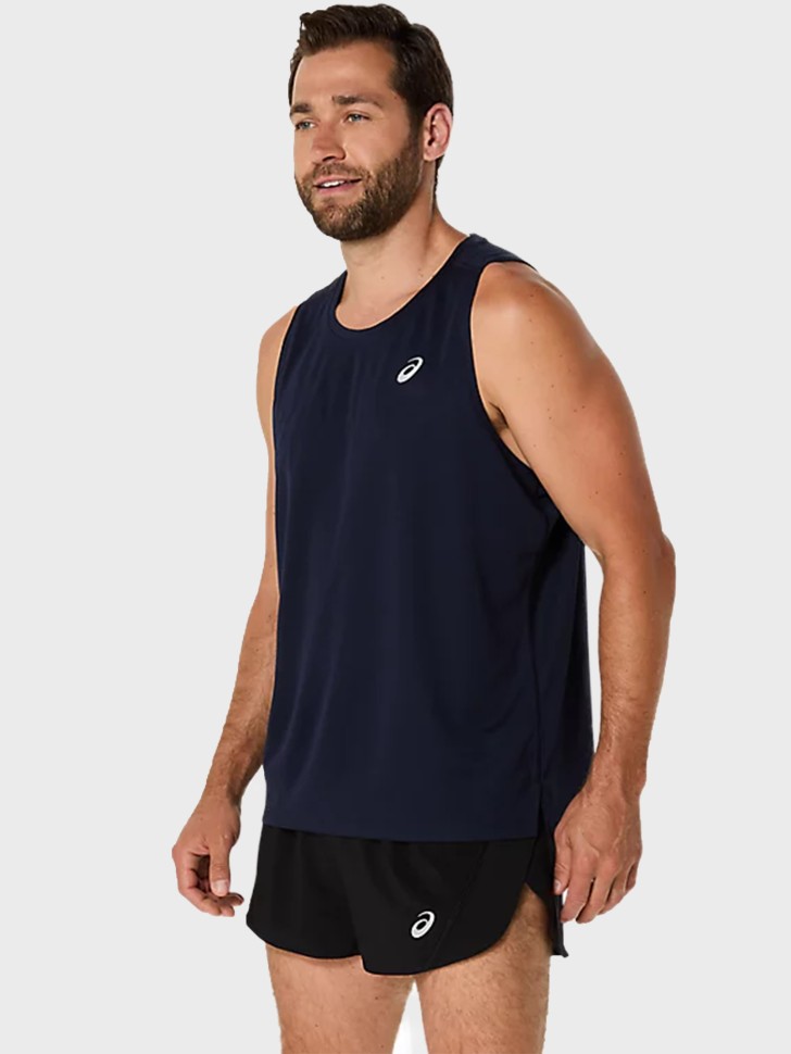 Майка чоловіча Asics ASICS CORE SINGLET темно-синя 2011D223-400 изображение 4