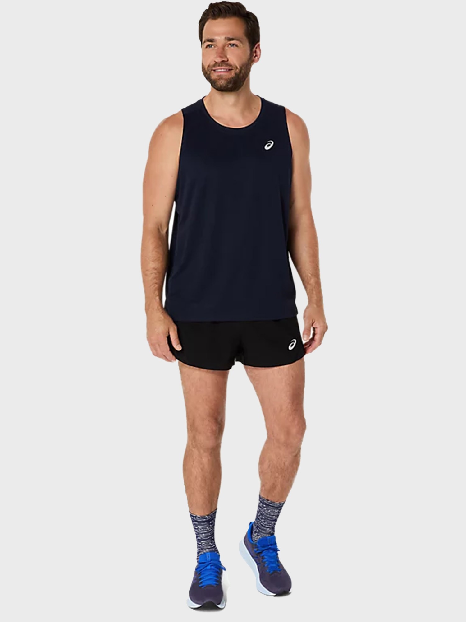 Майка чоловіча Asics ASICS CORE SINGLET темно-синя 2011D223-400 изображение 6