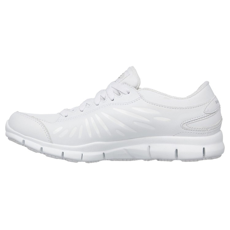 Кроссовки женские Skechers Work Relaxed Fit белые 76564-WHT изображение 2