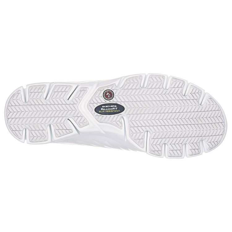 Кроссовки женские Skechers Work Relaxed Fit белые 76564-WHT изображение 5