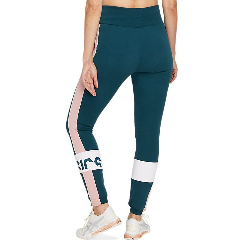 Штани жіночі Asics Colorblock Pant сині 2032B692-401  изображение 2