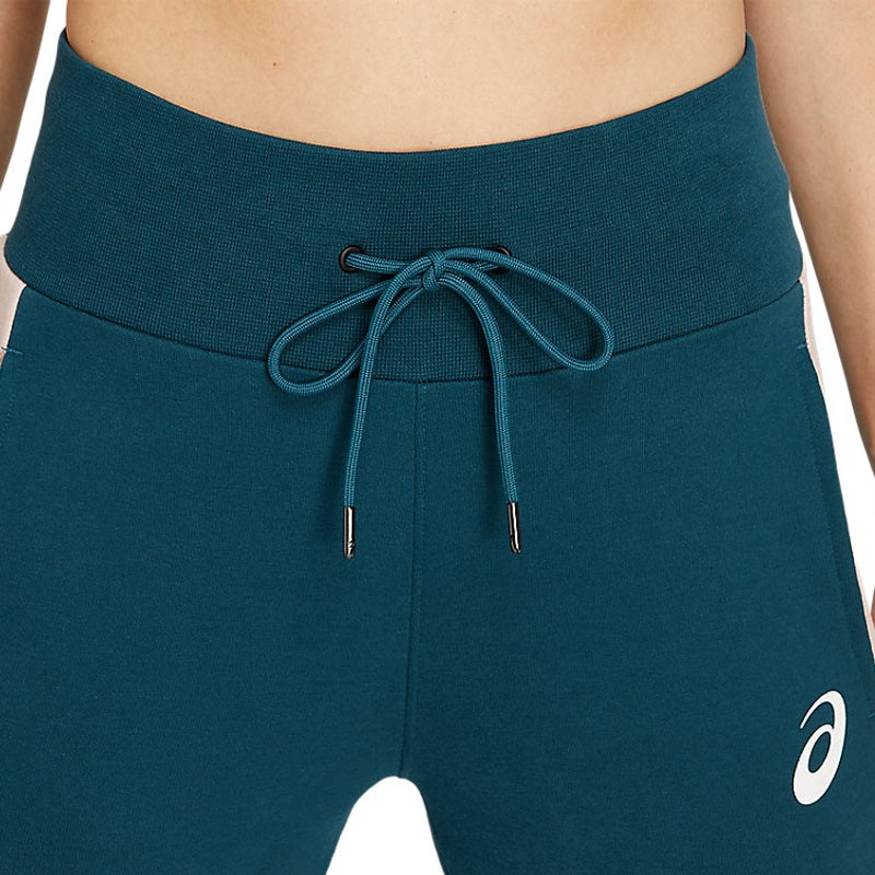 Брюки женские Asics Colorblock Pant синие 2032B692-401 — фото 4 — Sport City Брюки женские Asics Colorblock Pant синие 2032B692-401 — фото 4