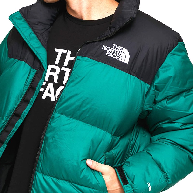 Куртка мужская The North Face 1996 Retro Nuptse Jacket зеленая NF0A3C8DNL11 изображение 2