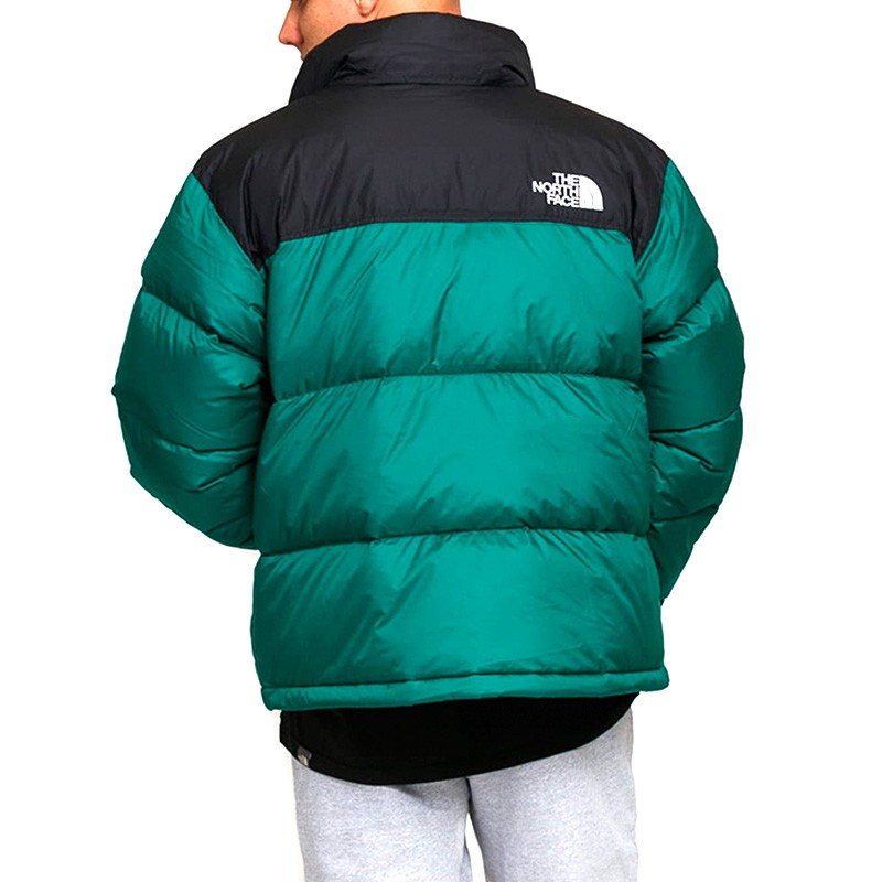 Куртка мужская The North Face 1996 Retro Nuptse Jacket зеленая NF0A3C8DNL11 — фото 3