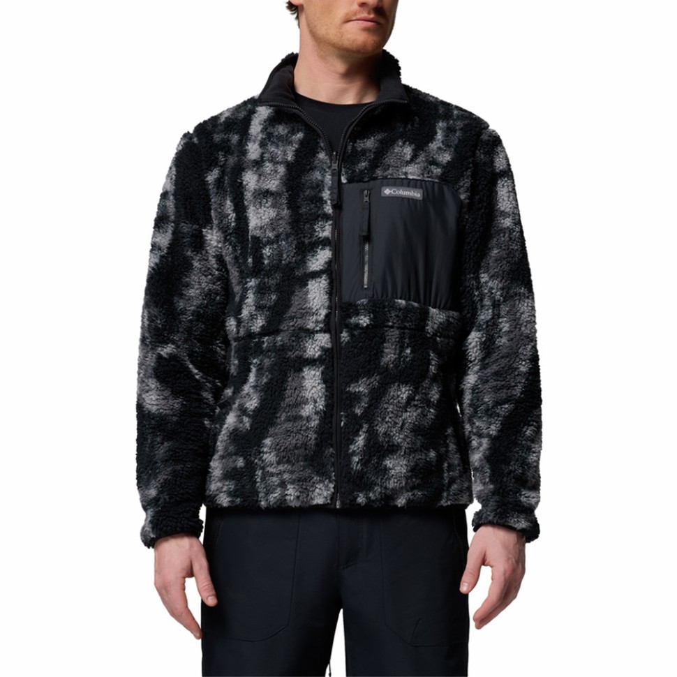 Толстовка чоловіча Columbia Winter Pass™ Reversible Fleece чорна 2135651-010 — фото 1