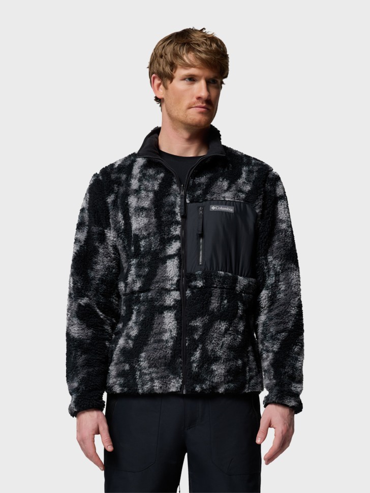 Толстовка мужская Columbia Winter Pass™ Reversible Fleece черная 2135651-010 изображение 2