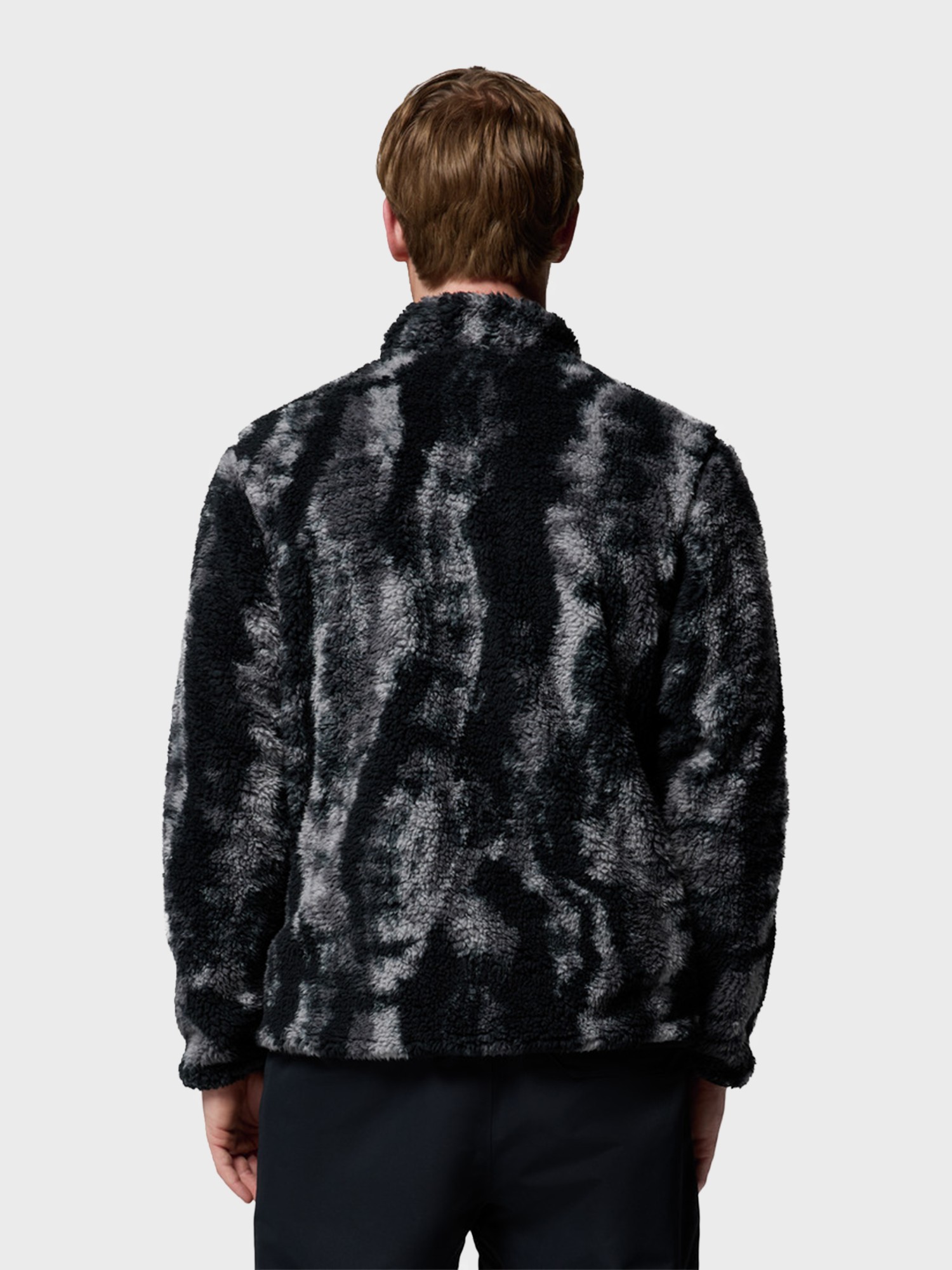 Толстовка чоловіча Columbia Winter Pass™ Reversible Fleece чорна 2135651-010 изображение 4