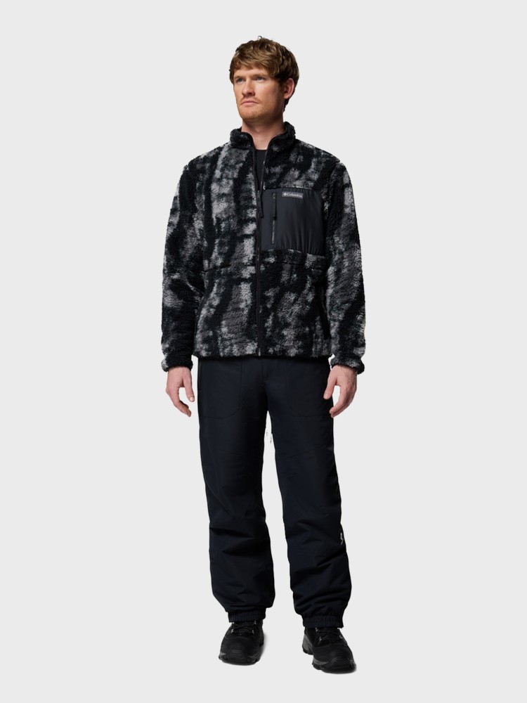 Толстовка мужская Columbia Winter Pass™ Reversible Fleece черная 2135651-010 изображение 6