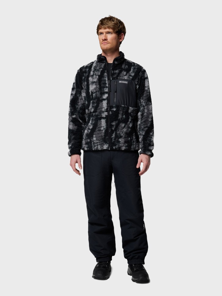 Толстовка мужская Columbia Winter Pass™ Reversible Fleece черная 2135651-010 изображение 6