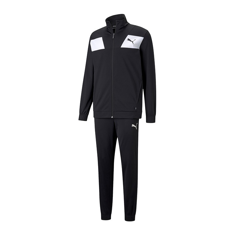Костюм чоловічий Puma Techstripe Tricot Suit чорний 58583801  изображение 1