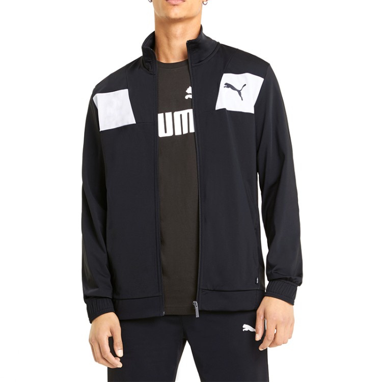 Костюм чоловічий Puma Techstripe Tricot Suit чорний 58583801  изображение 3