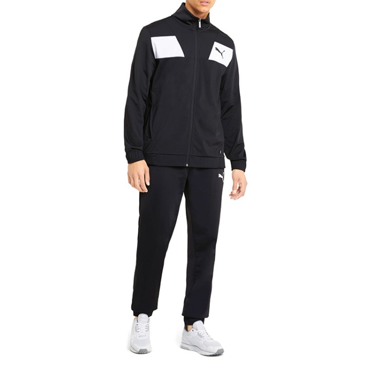 Костюм чоловічий Puma Techstripe Tricot Suit чорний 58583801  изображение 5