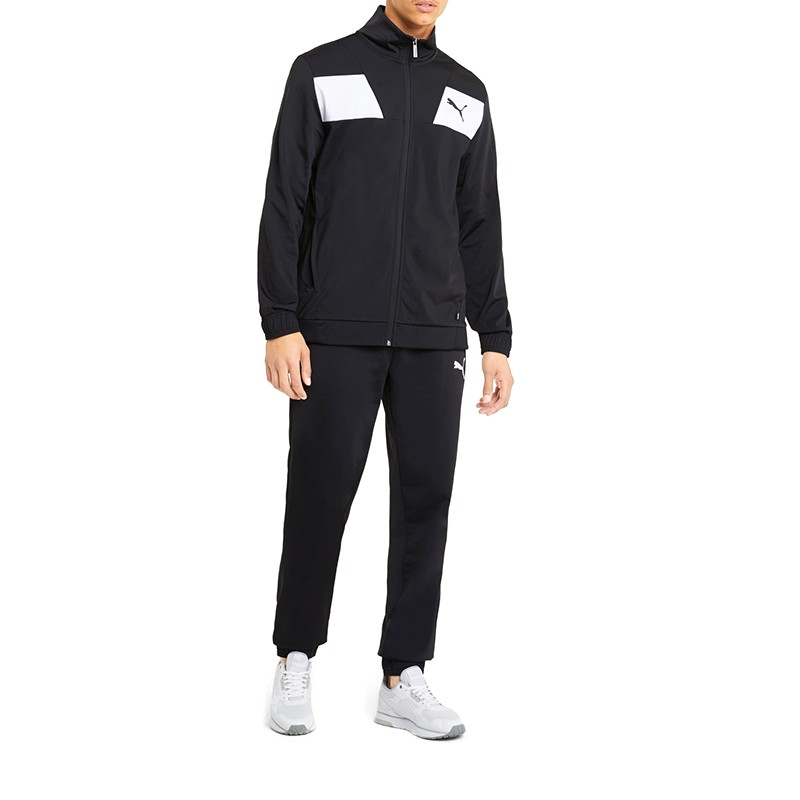 Костюм чоловічий Puma Techstripe Tricot Suit чорний 58583801  изображение 5