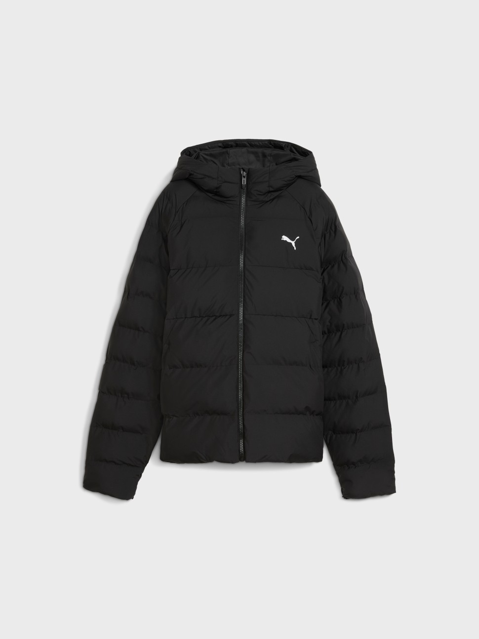 Куртка дитяча Puma Synthetic Hooded Puffer Jckt чорна 68840401 — фото 6