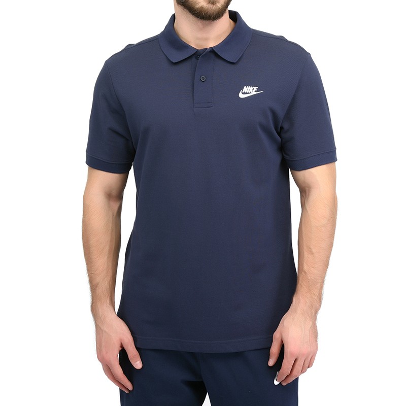 Футболка мужская Nike M Nsw Spe Polo Matchup Pq синяя CJ4456-410 изображение 1
