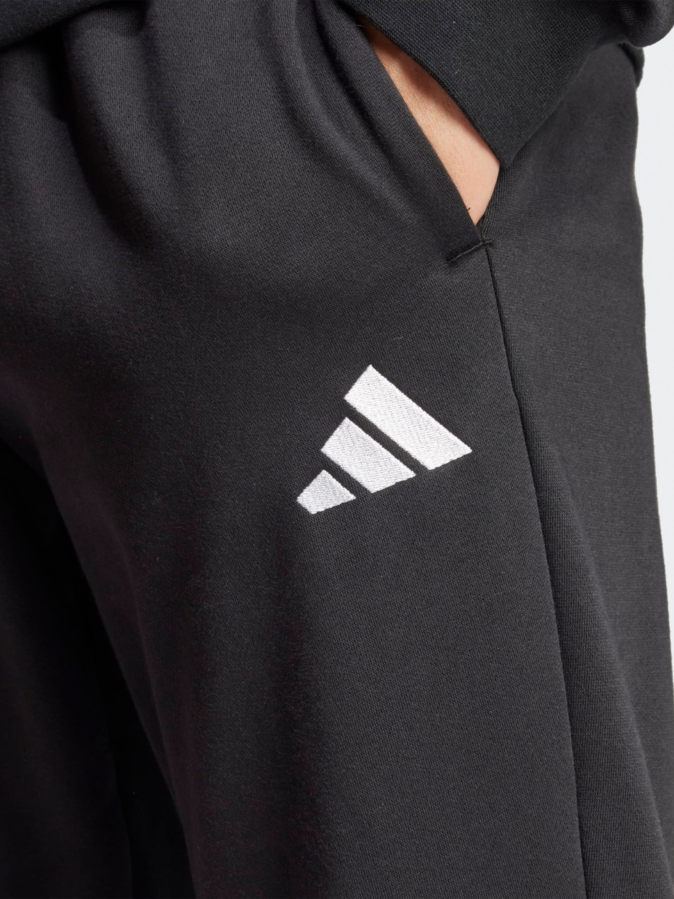 Костюм чоловічий Adidas M 3S FL TT TS чорний JI8878 — фото 6