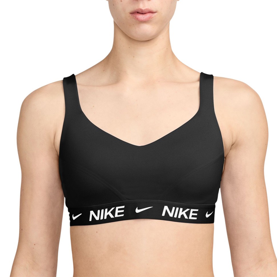 Бра жіночий Nike W NK DF INDY HGH SPT BRA чорний FD1068-011 — фото 1