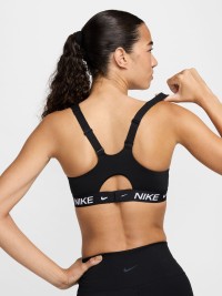 Бра женский Nike W NK DF INDY HGH SPT BRA черный FD1068-011 изображение 4