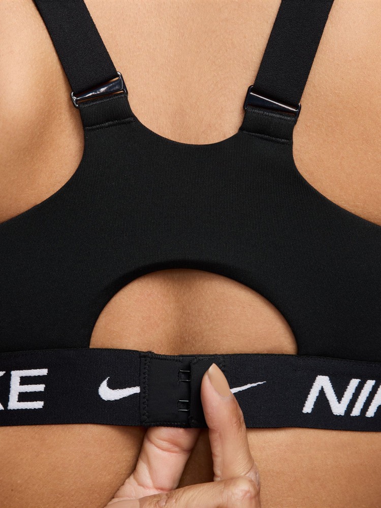 Бра женский Nike W NK DF INDY HGH SPT BRA черный FD1068-011 изображение 6 Бра женский Nike W NK DF INDY HGH SPT BRA черный FD1068-011 изображение 6
