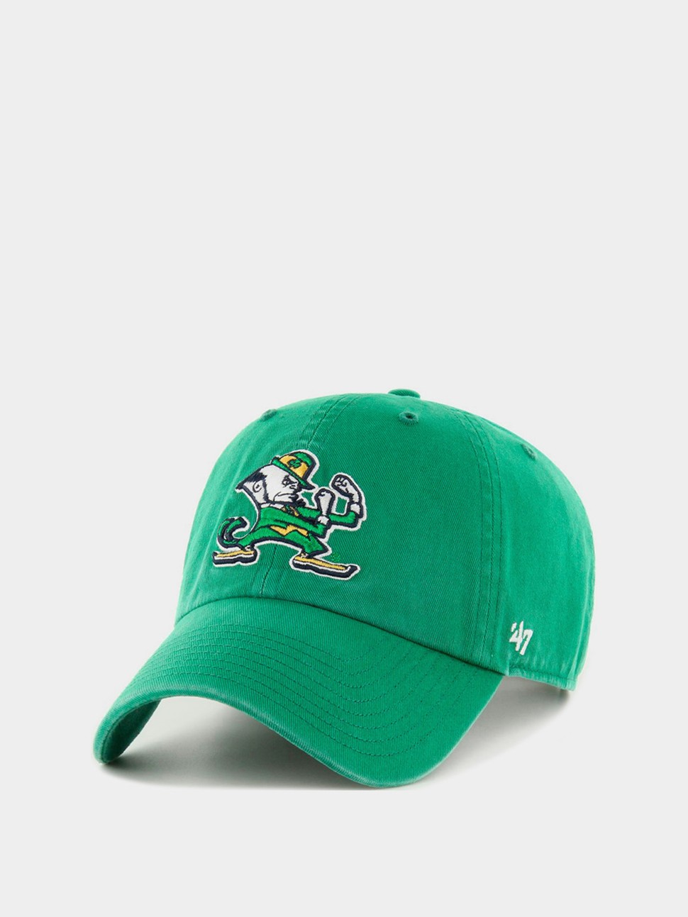 Бейсболка унисекс 47 Brand NOTRE DAME зеленая NLRGW1100GWS-KY — фото 2 — Sport City Бейсболка унисекс 47 Brand NOTRE DAME зеленая NLRGW1100GWS-KY — фото 2