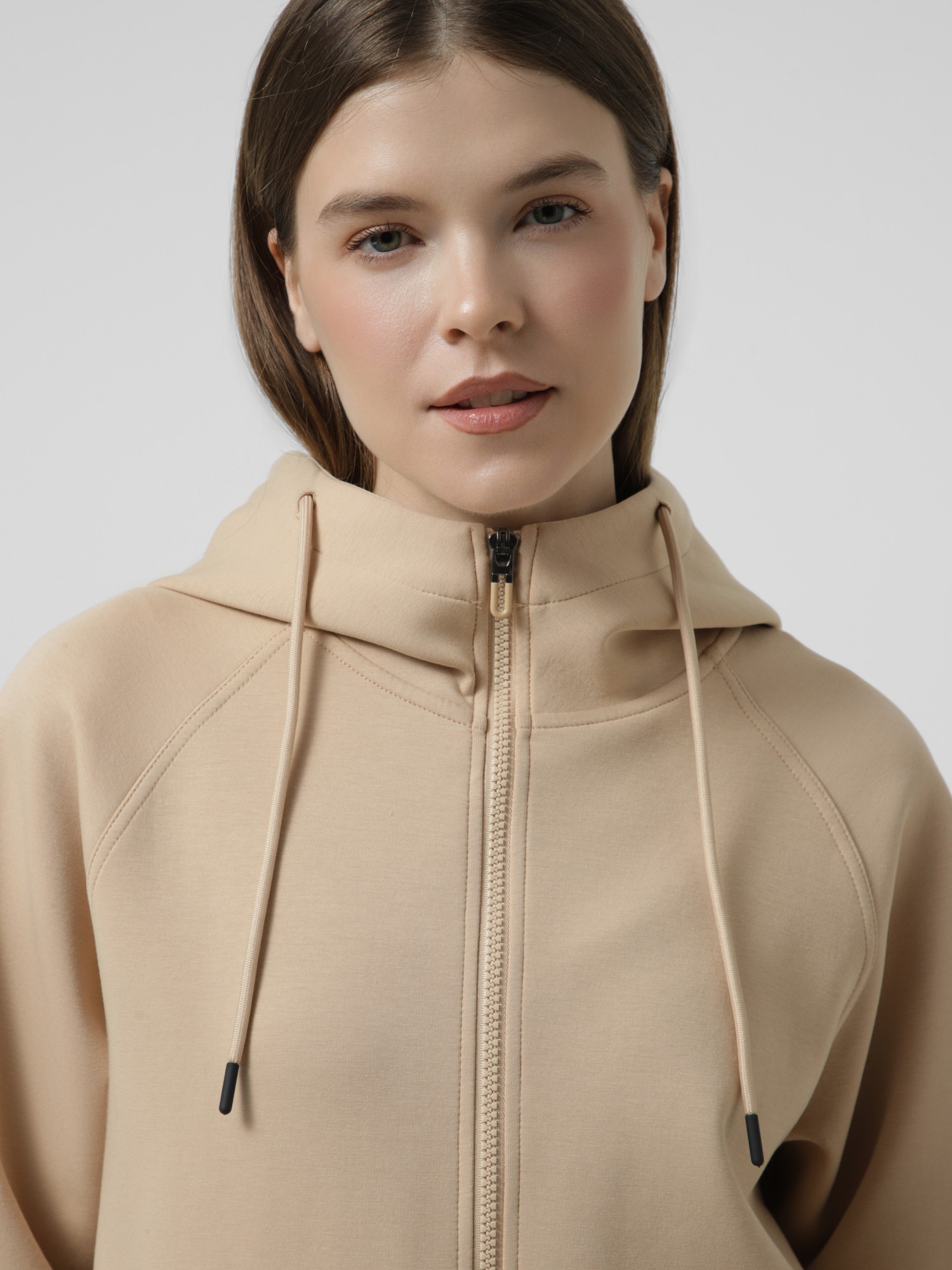 Толстовка женская Larum Neria бежевая 302512-125 изображение 4