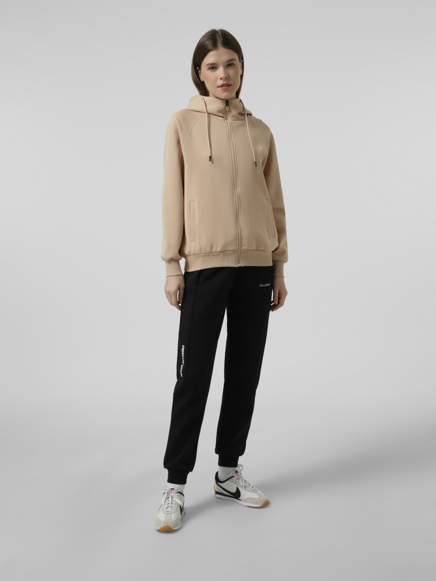 Толстовка женская Larum Neria бежевая 302512-125 изображение 6