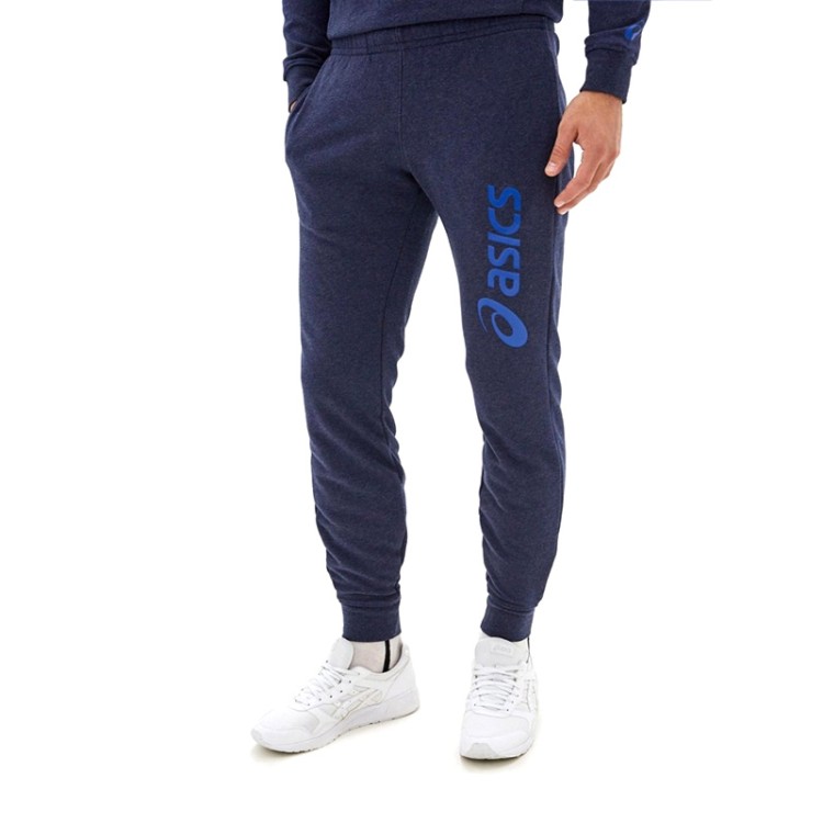 Брюки мужские Asics Big Logo Sweat Pant синие 2031A977-406 изображение 1